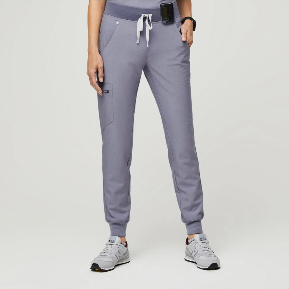 Figs vapor blue Zamora joggers. Xsmall petite
